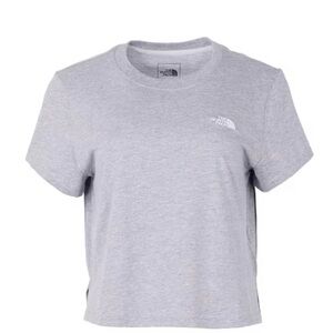 THE NORTH FACE EVOLUTION Cropped Tee - Pale Gray